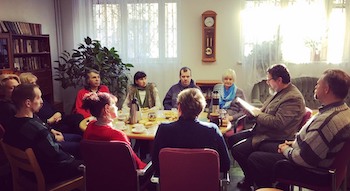 Bible Study Group in Russian