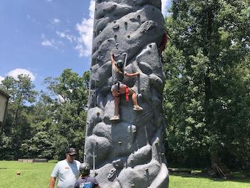 Climbing Wall for Camp Lone Star