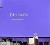 President Elect Eden Keefe