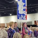 Texas banner in processional